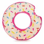 INTEX Надувной круг “Пончик” Д 107 см, до 80кг, 9+