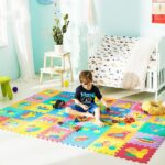 Covoras Puzzle Fructe 30x30cm (10 buc.) - imagine 2