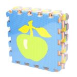 Covoras Puzzle Fructe 30x30cm (10 buc.)