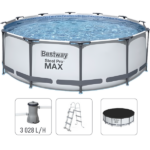 Bestway Бассейн STEEL PRO MAX 457x122cm, 16015Л, металлический каркас