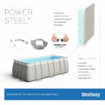 Bestway Бассейн Power Steel 404x201x100cm, 6478Л, метал каркас — изображение 13