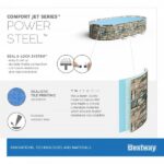 Bestway Бассейн Power Steel Oval 610х366х122 см, 20241Л, метал каркас — изображение 22