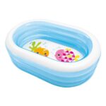 INTEX Детский надувной бассейн “Морские друзья” 163x107x46 см, 230 Л, 3+