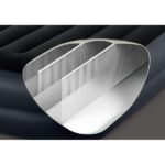 INTEX Надувной матрас “Velur Pillow” 152x203x42 см с подголовником, встр.нас. 220В, до 272кг — изображение 6