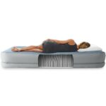 INTEX Надувной матрас “Velur MID-Rise Comfort” 152х203х36 см со встр. насосом USB 5V, до 272 кг — изображение 8
