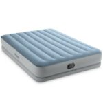 INTEX Надувной матрас “Velur MID-Rise Comfort” 152х203х36 см со встр. насосом USB 5V, до 272 кг — изображение 4