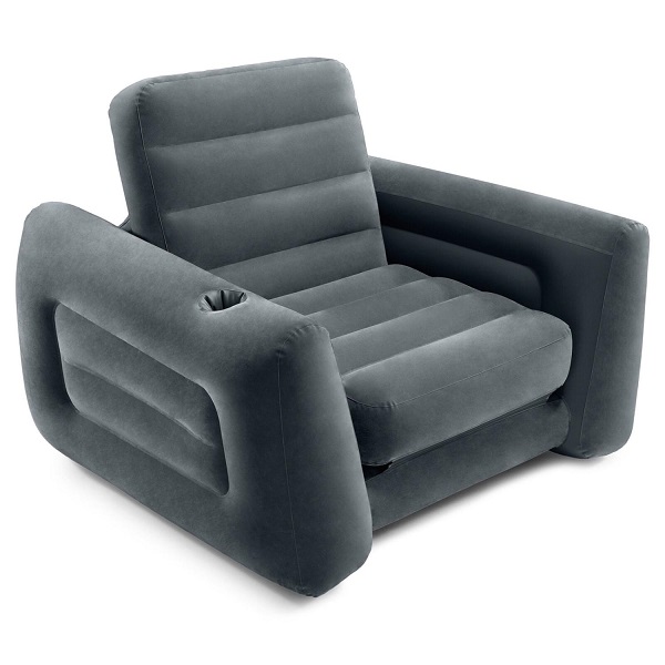 INTEX Надувное кресло-кровать “Velur Sofa” 117х224х66 см