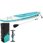 INTEX Доска для сап сёрфинга – “Aqua Quest 320” 320x81x15см, насос, весло, лиш, сумка, до 150 кг