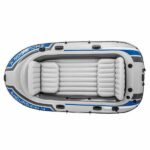 INTEX Надувная лодка “Excursion 4” с веслами и насосом, 315x165x43 см, до 500 кг — изображение 5