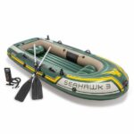 INTEX Надувная лодка “Seahawk 3” с веслами и насосом, 295x137x43 см, до 360 кг