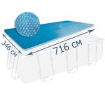 INTEX Husă solară 716х346 cm pentru piscine dreptunghiulare 732×366 cm