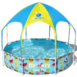 Bestway Piscina carcas My First Pool 244х51cm, 1688L cu baldachin, 3+