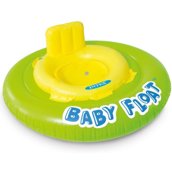 INTEX Cerc gonflabil cu decupaje pentru picioare D 76 cm, până la 15kg, 1-2 ani