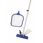 Bestway Set curatare piscina (plasă, perie, miner 174cm)