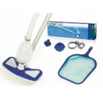 Bestway Set curatare piscina (aspirator, plasă, miner 279cm, furtun 7,5m)