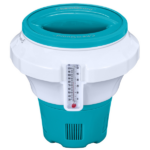 Bestway Dozator plutitor cu termometru și mănușă de protecție pentru tablete de 7,6 cm
