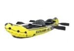 INTEX Caiac gonflabil “Explorer K2” cu vâsle și pompă, 312x91x51 cm, până la 180 kg - Image 5