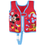 Bestway Vestă de înot din material textil "Mickey Mouse", 51x26x34 cm, 1-3 ani
