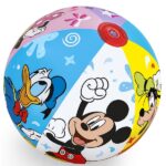 Bestway Minge gonflabilă pentru plajă “Mickey și prieteni”, D 51 cm