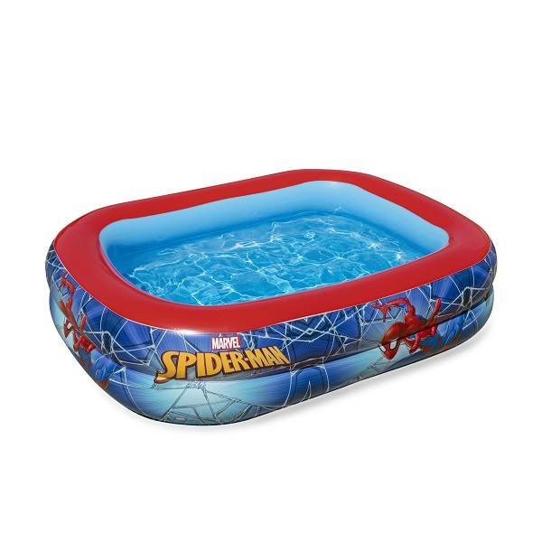 Bestway Piscină gonflabilă pentru copii “Omul păianjen”, 201х150х51 cm, 450 L, 6+ Bestway Piscină gonflabilă pentru copii “Omul păianjen”, 201х150х51 cm, 450 L, 6+ - imagine 1