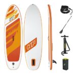 Bestway Placă pentru sap surfing - SUP board "Aqua Journey" 274х76х12 сm, pompă, vâslă, geantă, până la 100 kg