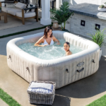INTEX Надувной СПА джакузи “Chevron Deluxe Square Bubble” 193х71см, 1098Л, 6-и местный — изображение 4