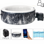 INTEX Jacuzzi SPA gonflabil “Glow Deluxe” 196х71 cm, 795L, 4 persoane