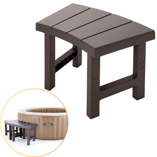 Bancă rotundă INTEX pentru jacuzzi SPA gonflabile 124x48x42 cm