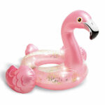 INTEX Cerc gonflabil FLAMINGO Glitter 99x89x71cm, 9+
