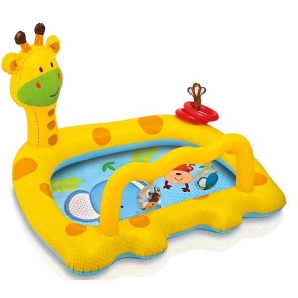 INTEX Bazin gonflabil GIRAFFE 112х91х72cm, 3+ INTEX Bazin gonflabil GIRAFFE 112х91х72cm, 3+ - imagine 1