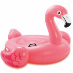 INTEX Plută-saltea gonflabilă “Flamingo” cu mânere, 142x137x97 cm, până la 80 kg, 14+