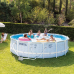 INTEX, CHEVRON PRISM FRAME PREMIUM POOL, 488 x 122 см, 19156Л, металлический каркас — изображение 10