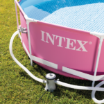 INTEX Piscină Pink Metal Frame 244х76сm, 2843L, cadru metalic - imagine 4