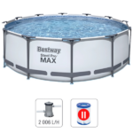 Bestway Бассейн Steel Pro Max 366x100cm, 9150Л, метал каркас