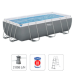 Bestway Бассейн Power Steel 404x201x100cm, 6478Л, метал каркас