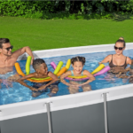 Bestway Piscină STEEL PRO MAX Rectangular 404x201x100 cm, 6478L, cadru metalic - Image 7