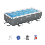 Bestway Бассейн Power Steel 404x201x100cm, 6478Л, метал каркас — изображение 3