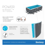 Bestway Бассейн Power Steel 549x274x122cm, 14812Л, метал каркас (картриджный фильтр насос) — изображение 12