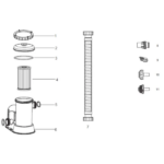 Bestway Бассейн Power Steel 549x274x122cm, 14812Л, метал каркас (картриджный фильтр насос) — изображение 9