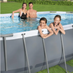 Bestway Бассейн Power Steel Oval 427x250x100cm, 7250Л, метал каркас — изображение 12