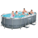 Bestway Бассейн Power Steel Oval 427x250x100cm, 7250Л, метал каркас — изображение 2