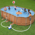 Bestway Piscină STEEL PRO MAX Oval 610х366х122 cm, 20241L, cadru metalic, hidromasaj - Image 2