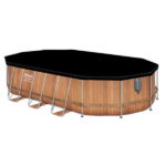 Bestway Бассейн Power Steel Oval 610х366х122 см, 20241Л, метал каркас — изображение 4