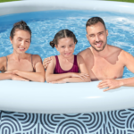 Bestway Надувной бассейн Fast Set с фильтрующим насосом, 396х84 см, 7340 Л — изображение 2