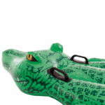 INTEX Plută-saltea gonflabilă "Crocodil gigant" cu mânere, 203x114x25  cm, până la 80 kg, 3+ - imagine 7