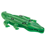 INTEX Plută-saltea gonflabilă "Crocodil gigant" cu mânere, 203x114x25  cm, până la 80 kg, 3+ - imagine 10