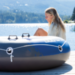 INTEX Надувной круг-кресло "River Run 1", диаметр 135 см, до 100 кг — изображение 5