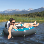 INTEX Надувной круг-кресло "River Run Connect Lounge", 130 x 126 см, до 100 кг — изображение 2