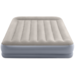INTEX Надувной матрас “Velur MID-Rise Air” 152x203x30 см с подголовником и встр.насос 220В, до 272 кг — изображение 4