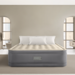 INTEX Надувная кровать “Velur PremAire II” 152x203x46 см встр.нас. 220В, до 272 кг — изображение 8